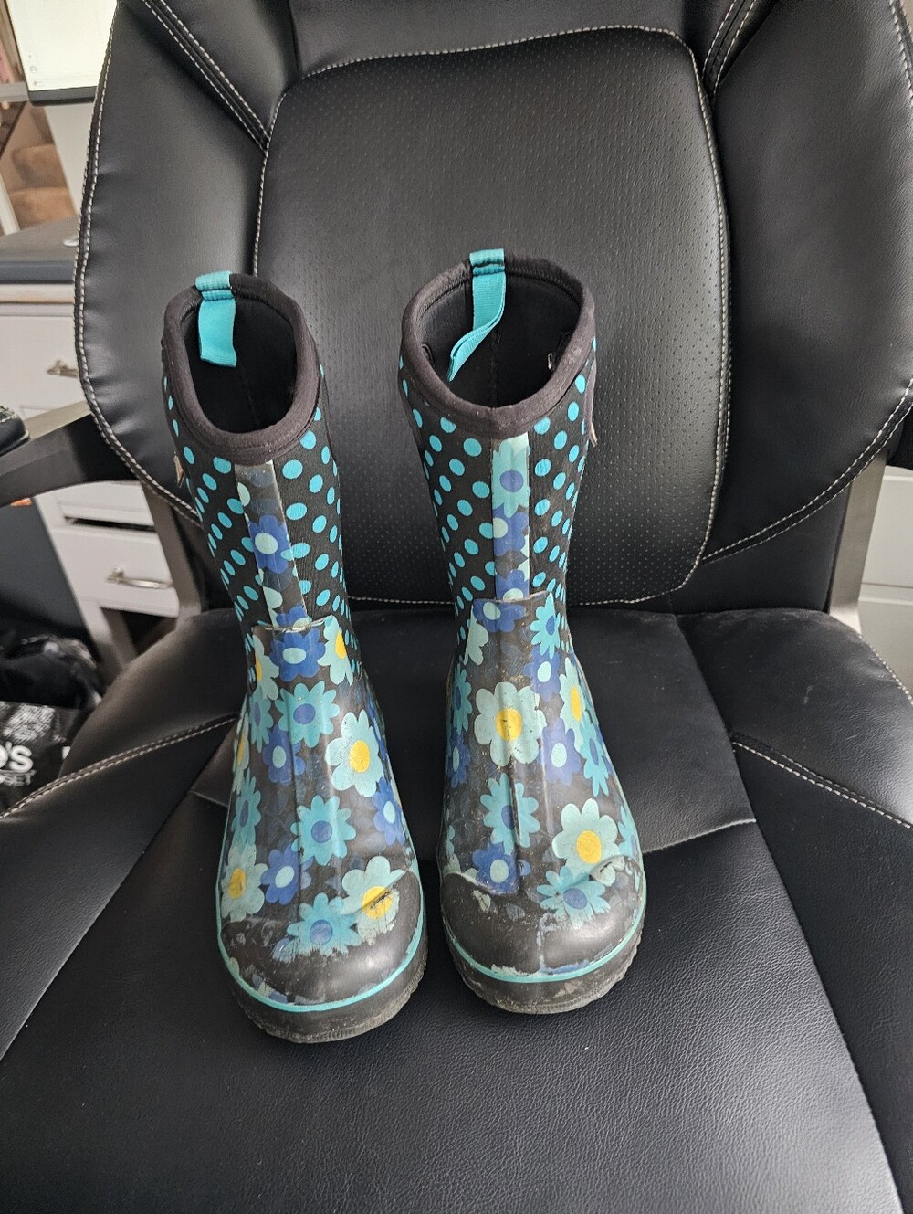 BOGS Flower Dots Boots Size 5 - Picture 4 of 9